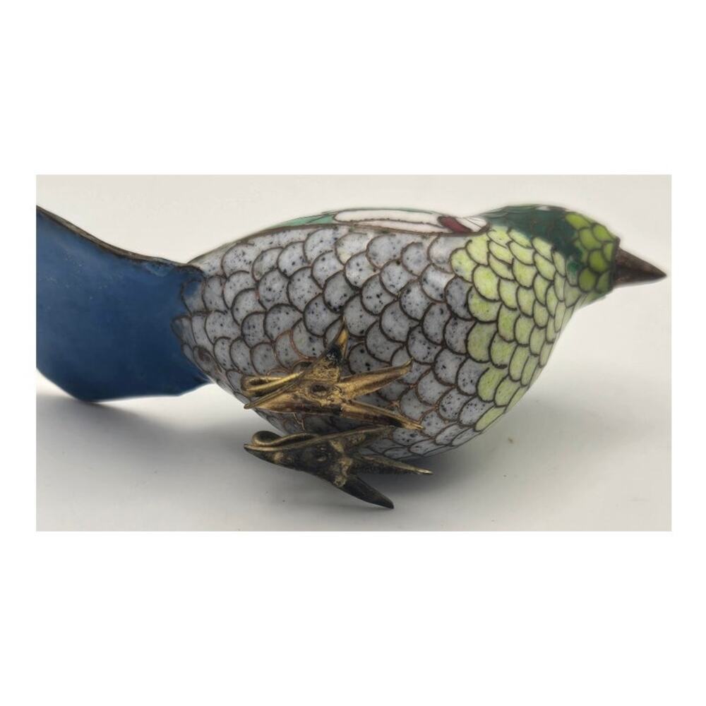Vintage Cloisonne Bird Pre-Loved - Picture 6 of 7